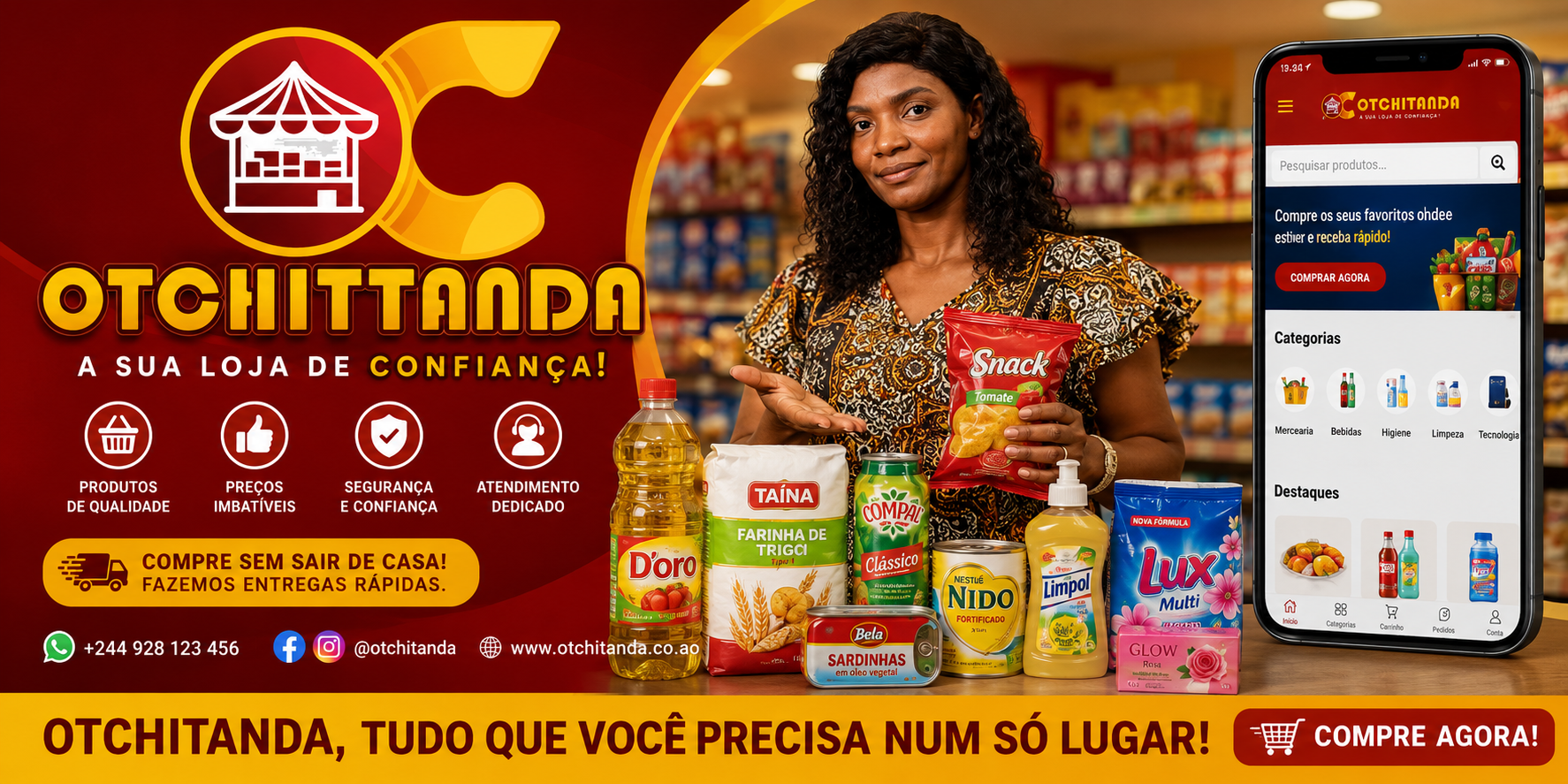Campanha Otchitanda com ofertas especiais